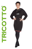 Tricotto Robe Hoodie Femme