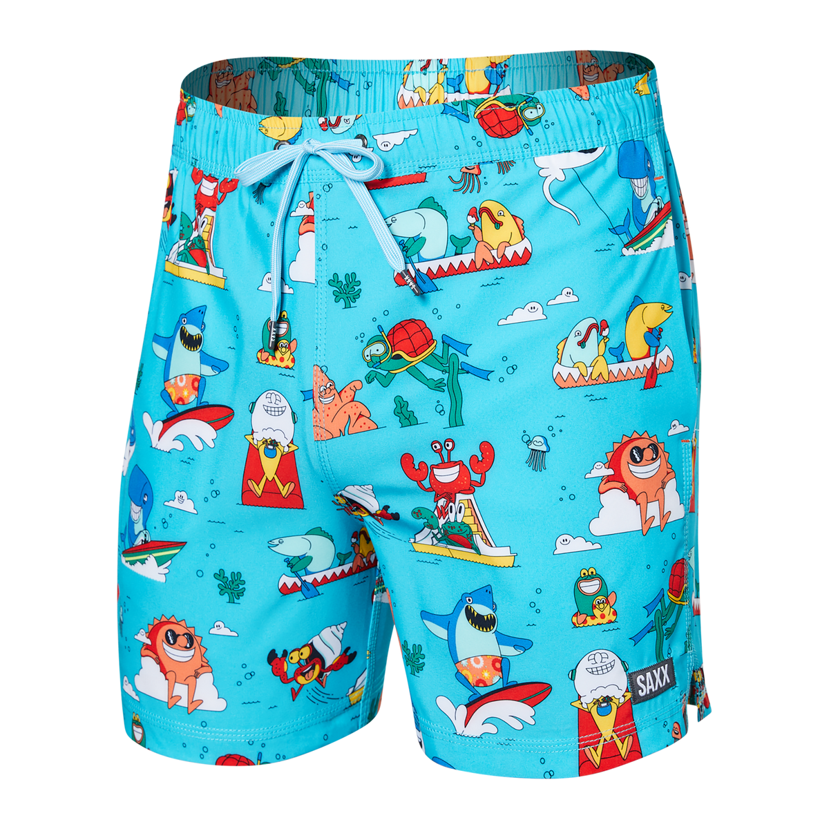 Saxx Maillot de Bain Homme OH BUOY 2N1 VOLLEY 5"