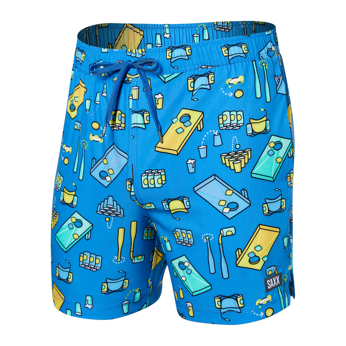 Saxx Maillot de Bain Homme OH BUOY 2N1 VOLLEY 5"