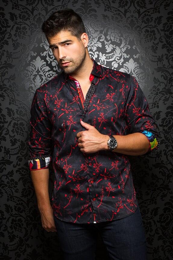 Au Noir Chemise Homme