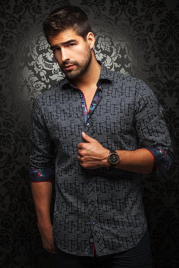 Au Noir Chemise Homme