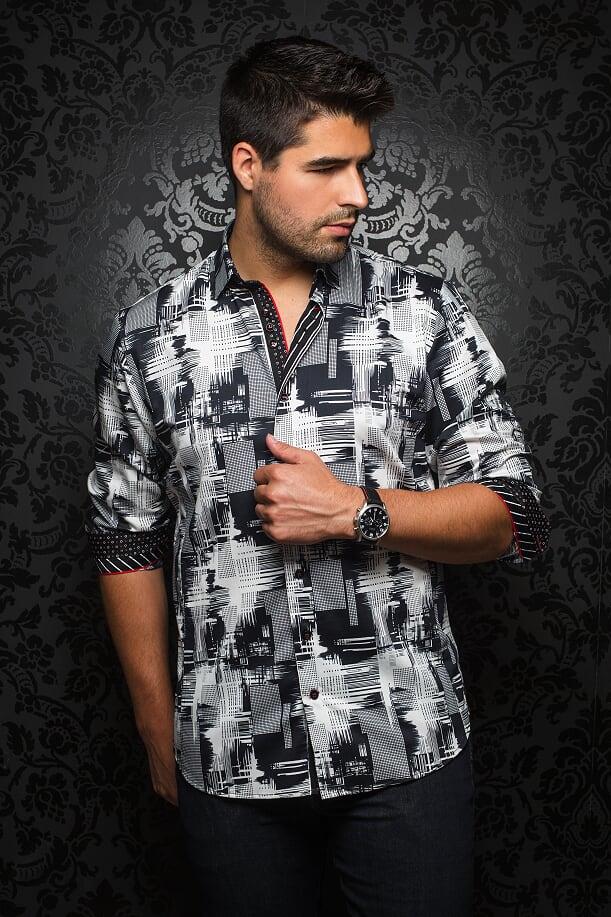 Au Noir Chemise Homme