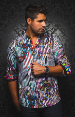 Au Noir Chemise Knit Homme