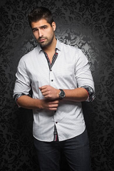 Au Noir Chemise Homme