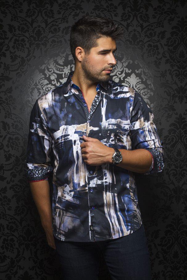 Au Noir Chemise Homme