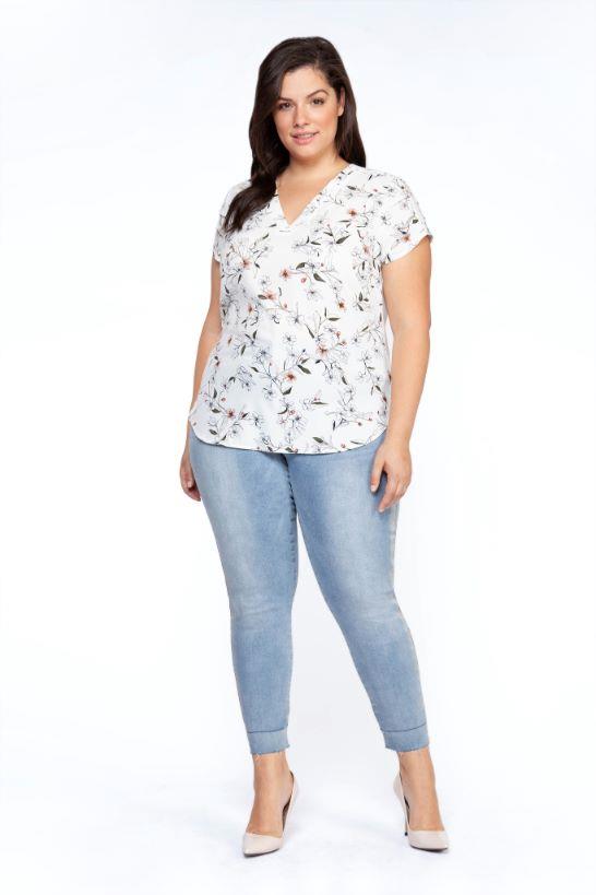 Dex Plus T-Shirt Taille Plus Femme