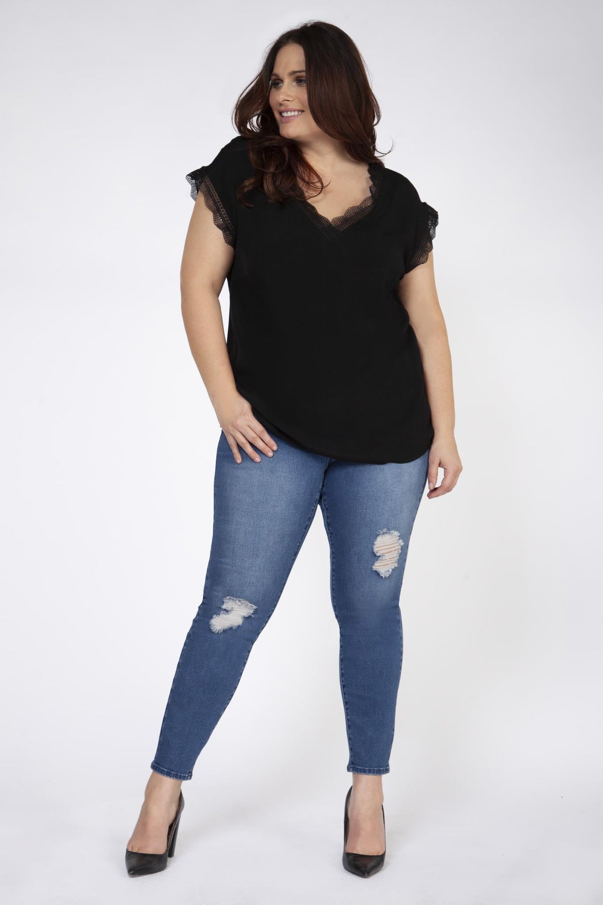 Dex Plus T-Shirt Taille Plus Femme
