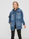 Noisy May Veste en Jeans Femme