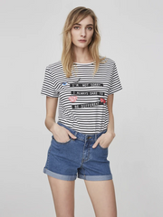 Noisy May Short en Jeans Femme
