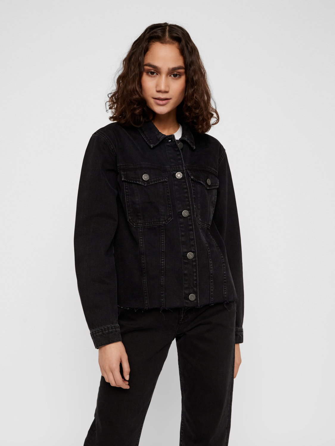 Noisy May Veste en Jeans Femme