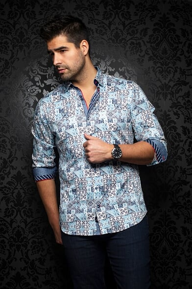 Au Noir Chemise Homme