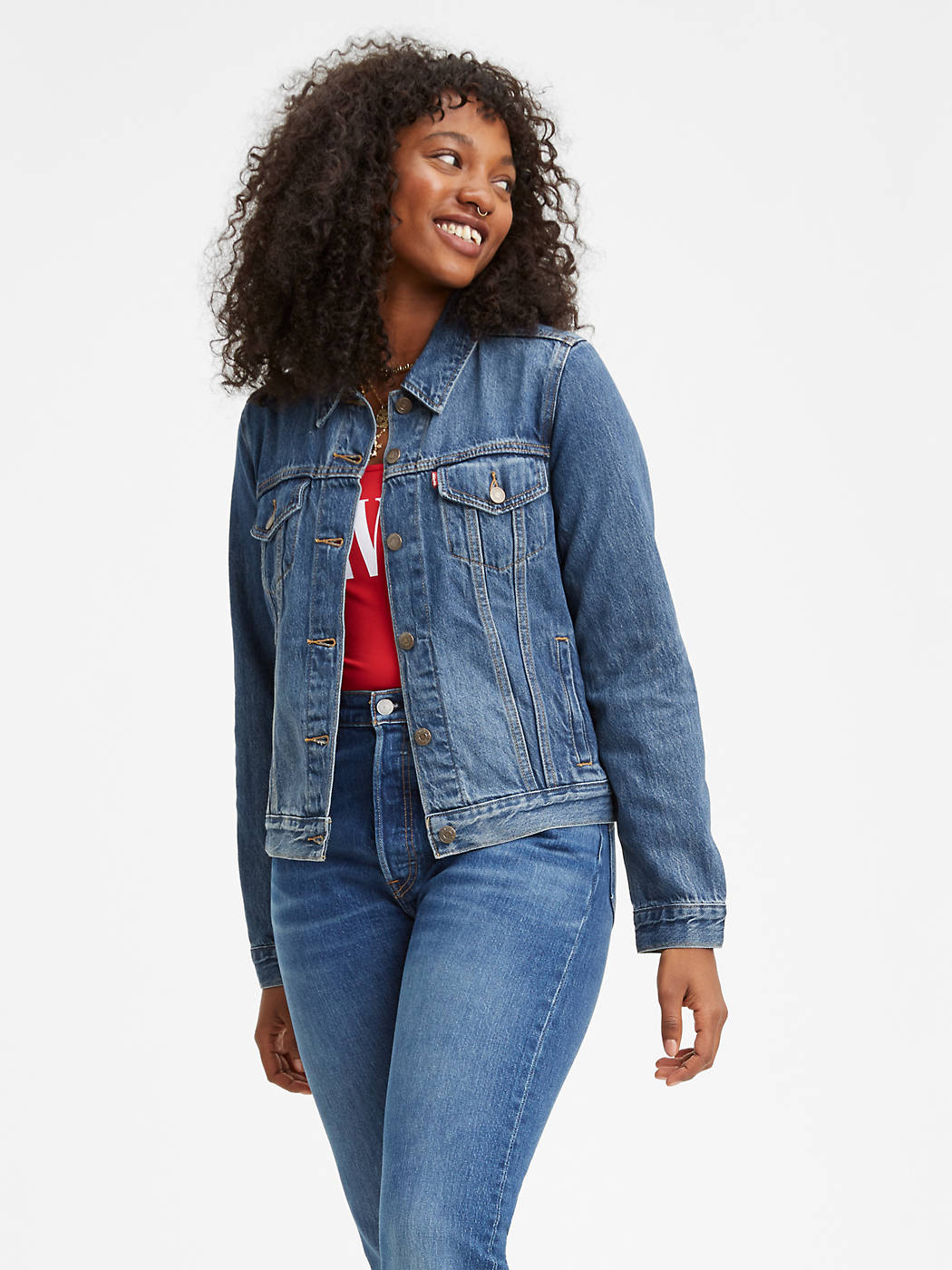 Veste en jean levis femme solde hotsell