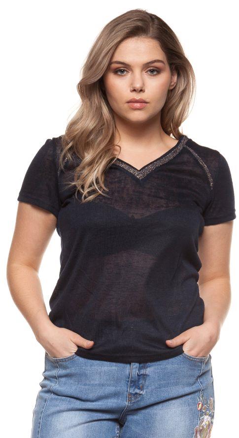 Dex Plus T-shirt Taille Plus Femme