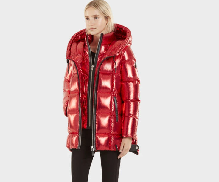 manteau rudsak rouge