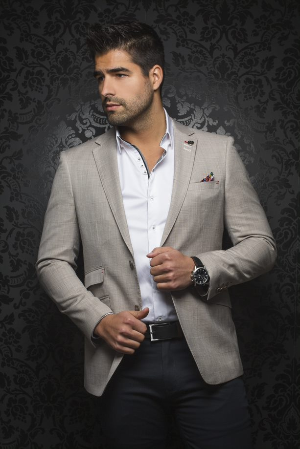 Au Noir Veston Homme
