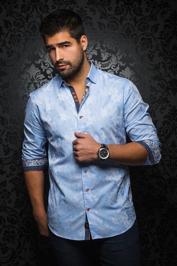 Au Noir Chemise Taille Plus Homme