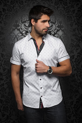 Au Noir Chemise Manche Courte Homme