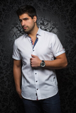 Au Noir Chemise Manche Courte Homme