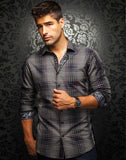 Au Noir Chemise Taille Plus Homme