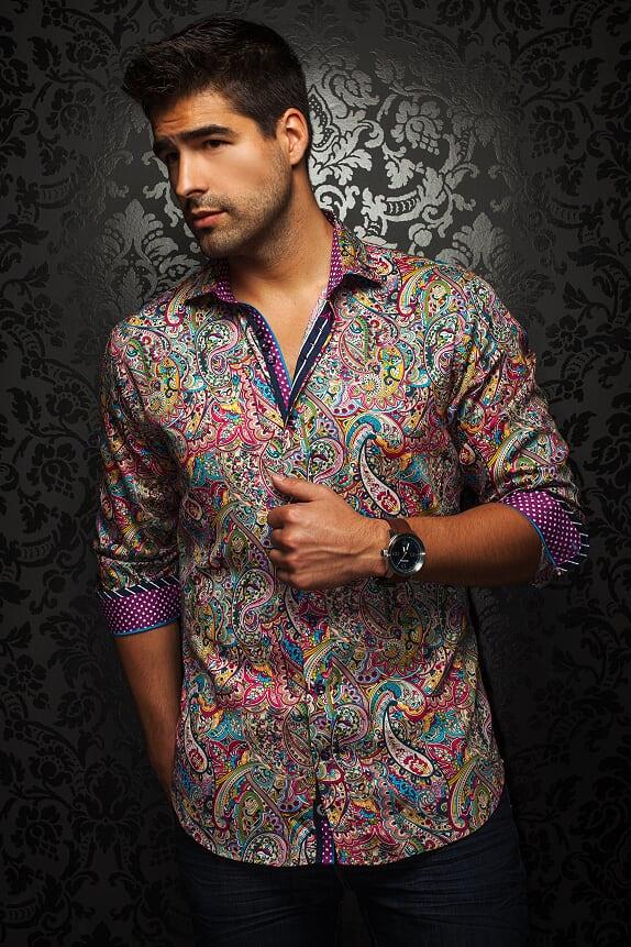 Au Noir Chemise Taille Plus Homme