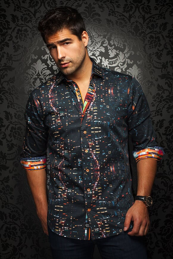 Au Noir Chemise Homme