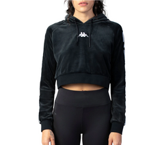 KAPPA HOODIE CROP FEMME