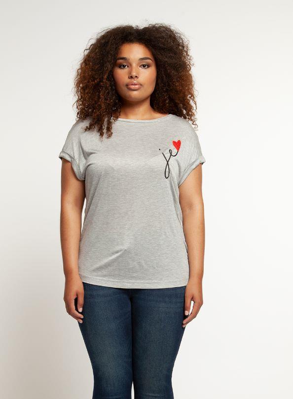 Dex Plus T-shirt Taille Plus Femme