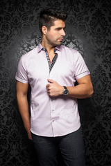 Au Noir Chemise Manche Courte Homme
